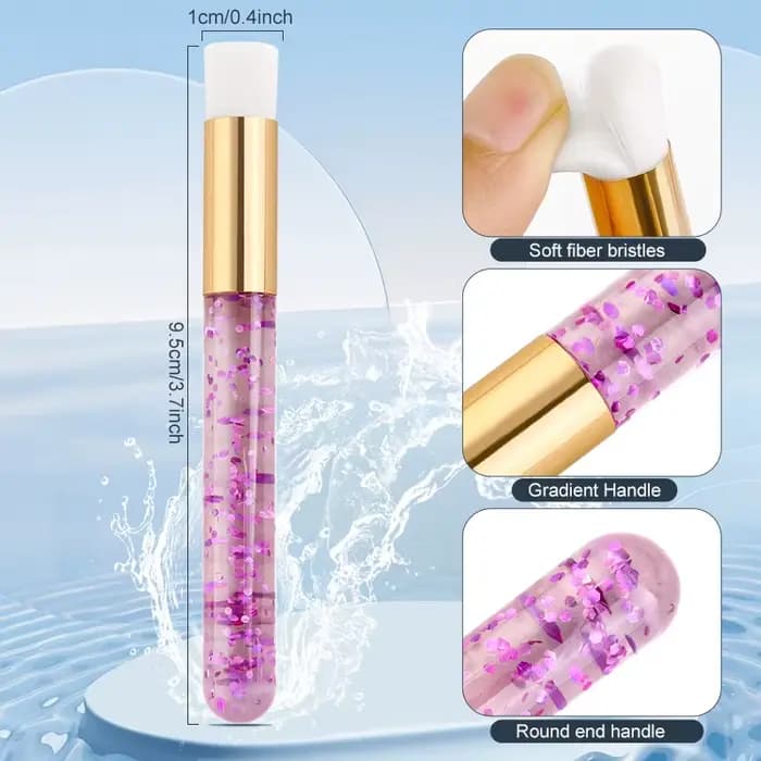 Brosse de nettoyage des cils, 2 pièces, shampoing, dissolvant de pores du nez, points noirs, brosse