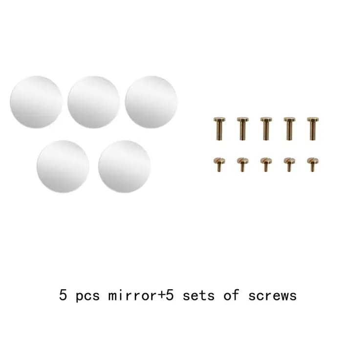Miroir de maquillage rotatif