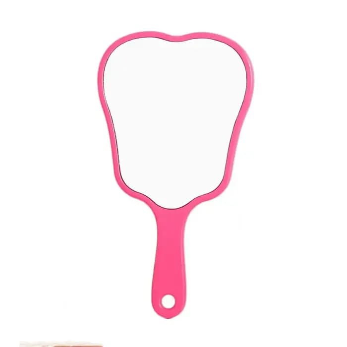 Miroir en plastique Simple en forme de dent