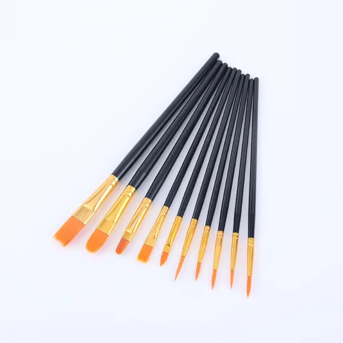 Ensemble de pinceaux en plastique