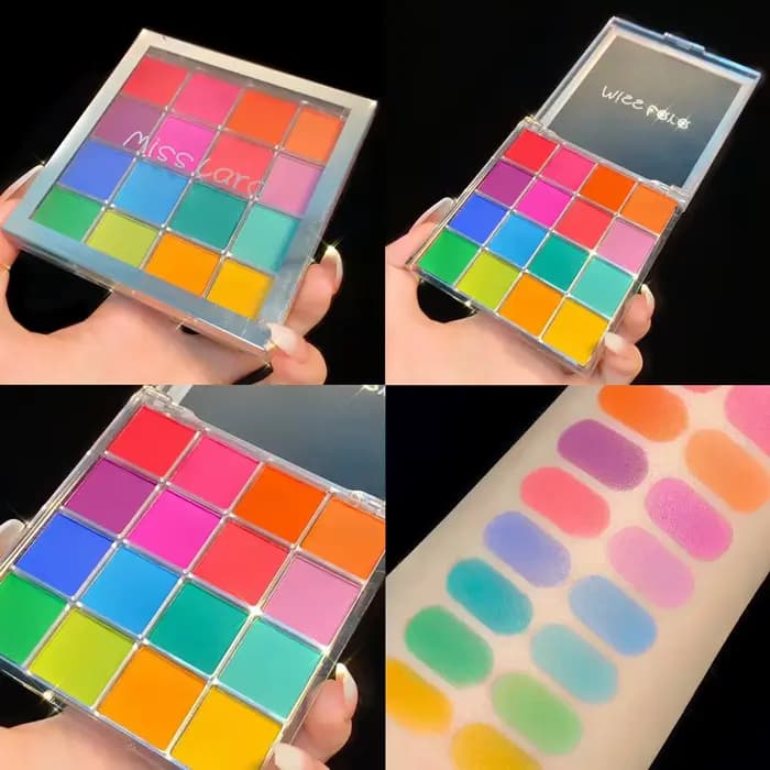 Palette de fards à paupières 16 couleurs