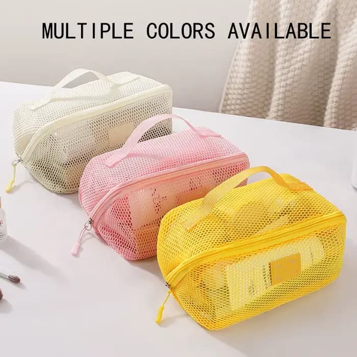 Organisateur de maquillage trousse de toilette féminine sac
