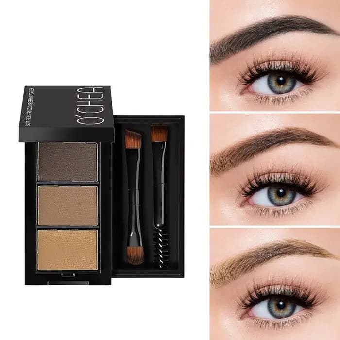 Poudre à sourcils trois couleurs