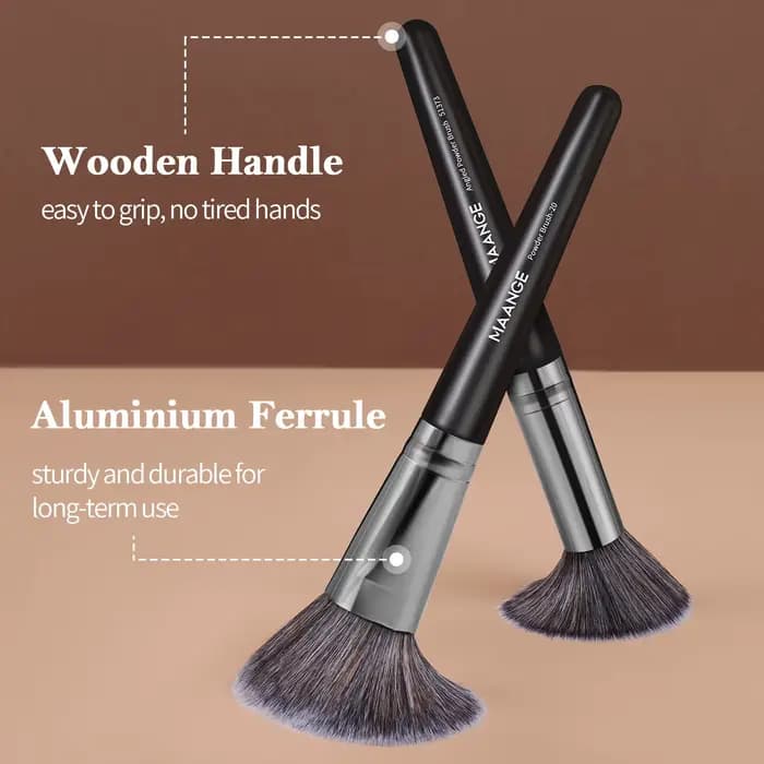 MAANGE 25 boîte-cadeau ensemble de pinceaux de maquillage des yeux du visage professionnel brosses pour fond de teint fard à paupières contour caché