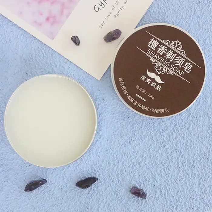 1/2 Pcs Pinceaux de Rasage et de Maquillage à Manche en Bois, Poils Naturels, pour Salon de Coiffure, Barbe, Savon, Mousse à Raser, Outils de Nettoyage Facial pour Hommes