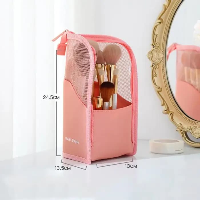 Étui pour pinceaux de maquillage