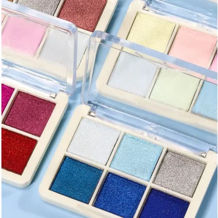 Poudre miroir magique solide, 6 couleurs, 1 pièce, paillettes pour ongles, Illusion de miroir, poudre aurore, verre Super brillant, Flash fin, paillettes pour ongles