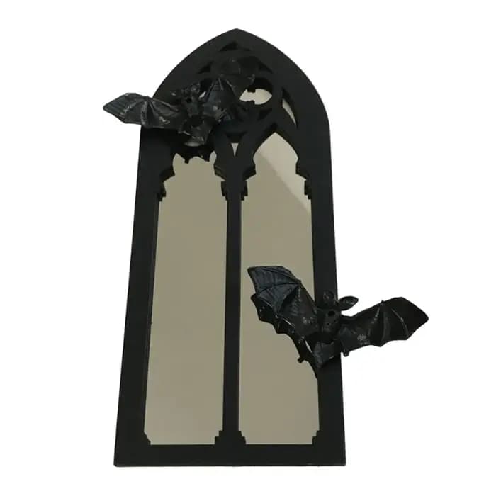Miroir mural en arc gothique