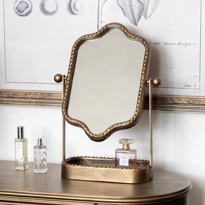 Miroir de maquillage pour petites filles