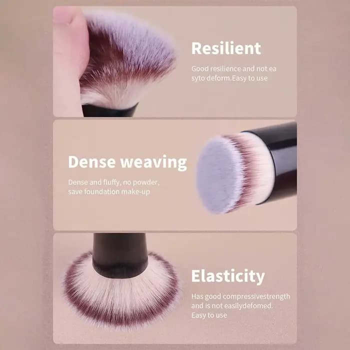 2 pièces pinceaux de maquillage professionnels à double tête