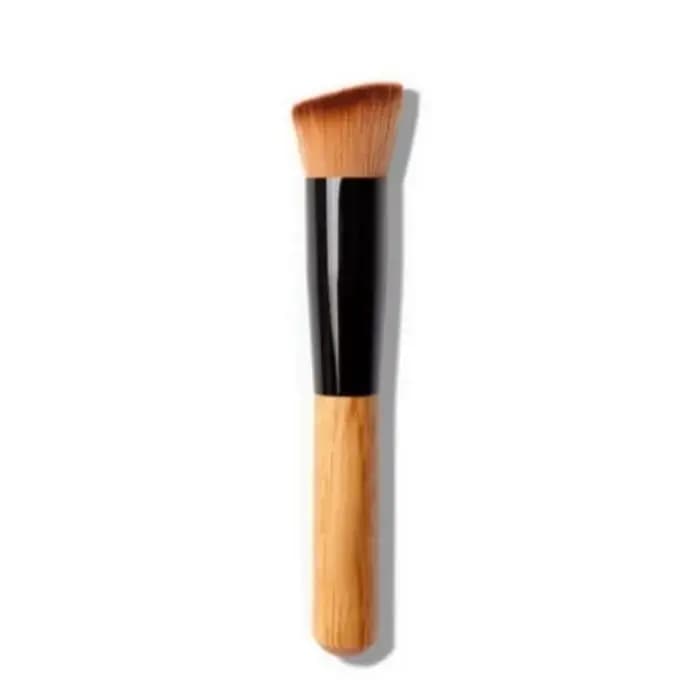 Pinceau à fond de teint, pinceaux de maquillage, poils synthétiques, pour estomper les liquides, poudre minérale, poudre libre, cosmétiques, 1 pièce
