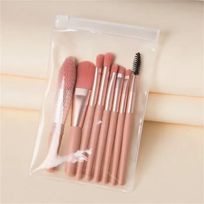 Ensemble de 8 pinceaux de maquillage doux et moelleux pour cosmétiques