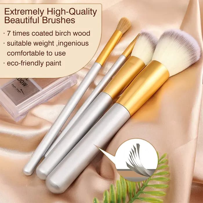 Wars DER-Ensemble de pinceaux de maquillage synthétiques de qualité supérieure
