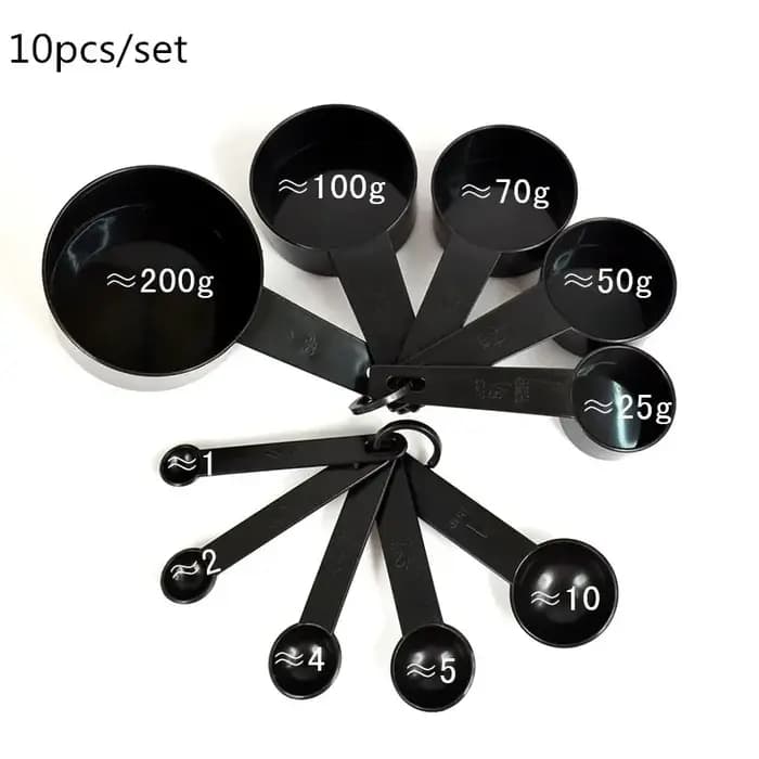 5/10 pièces outils de mesure cuillères à mesurer de cuisine cuillère à café