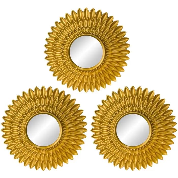 Miroirs dorés pour décoration murale