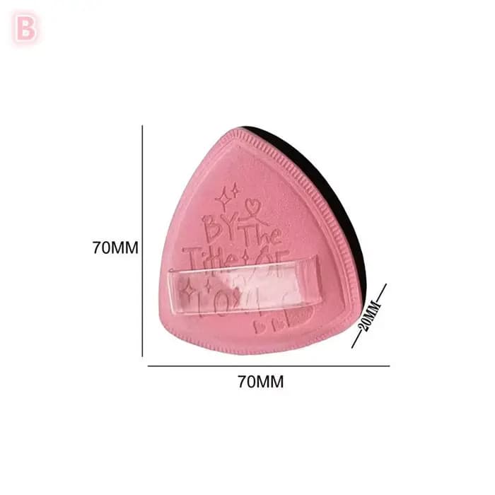 Éponge de maquillage pour le visage, bouffante de poudre triangulaire douce pour poudre libre, poudr