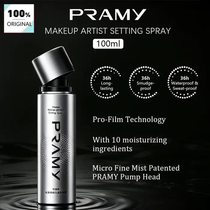 Spray Fixateur de Maquillage Pramy 100ML