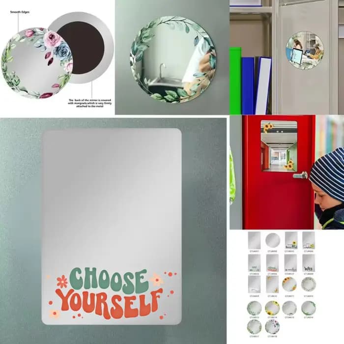 Miroir de casier magnétique puissant pour l'école
