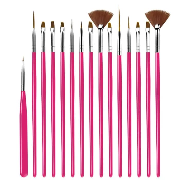 Ensemble de pinceaux pour vernis à ongles gel UV