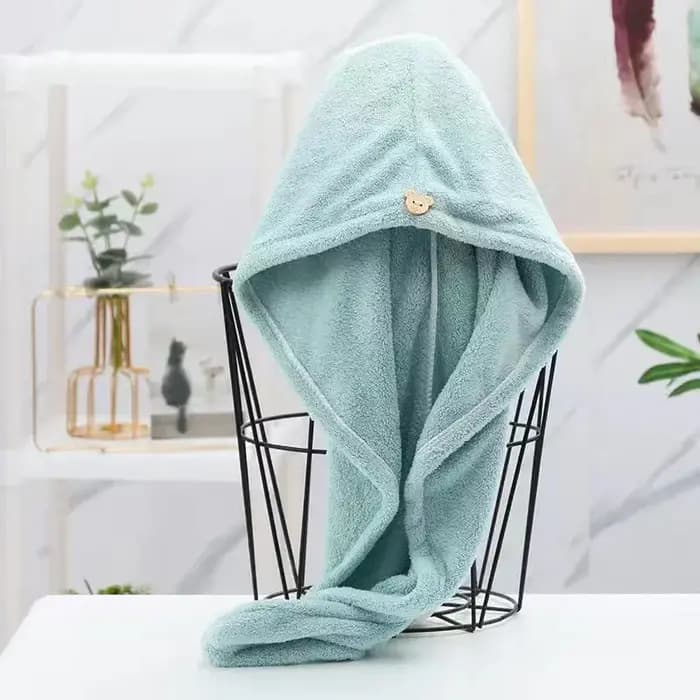 Bonnet de cheveux secs serviette de sport fibre Super fine