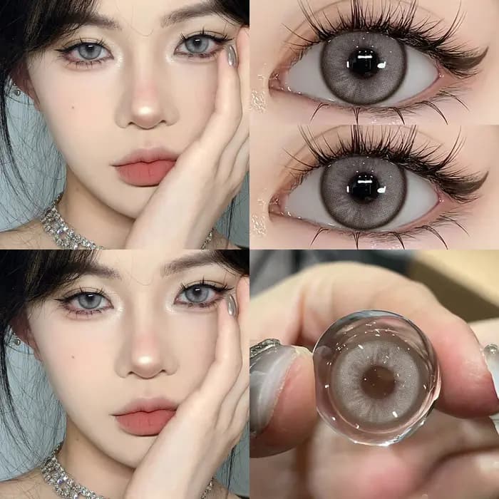 2025 nouvelle bio-essence 1 paire de lentilles de Contact vertes pour les yeux
