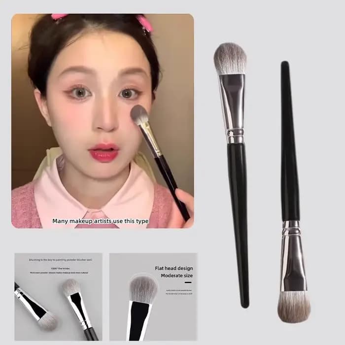 Pinceau fard à joues poudre Blush crème liquide
