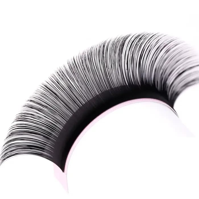 RUJADE 5-25mm cils longs noir mat cachemire Extensions