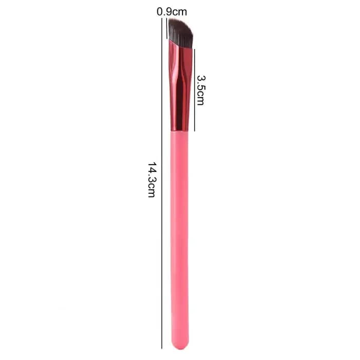 Brosse à sourcils à poils tridimensionnels doux et denses