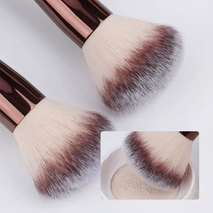 Pinceau de maquillage à Double tête