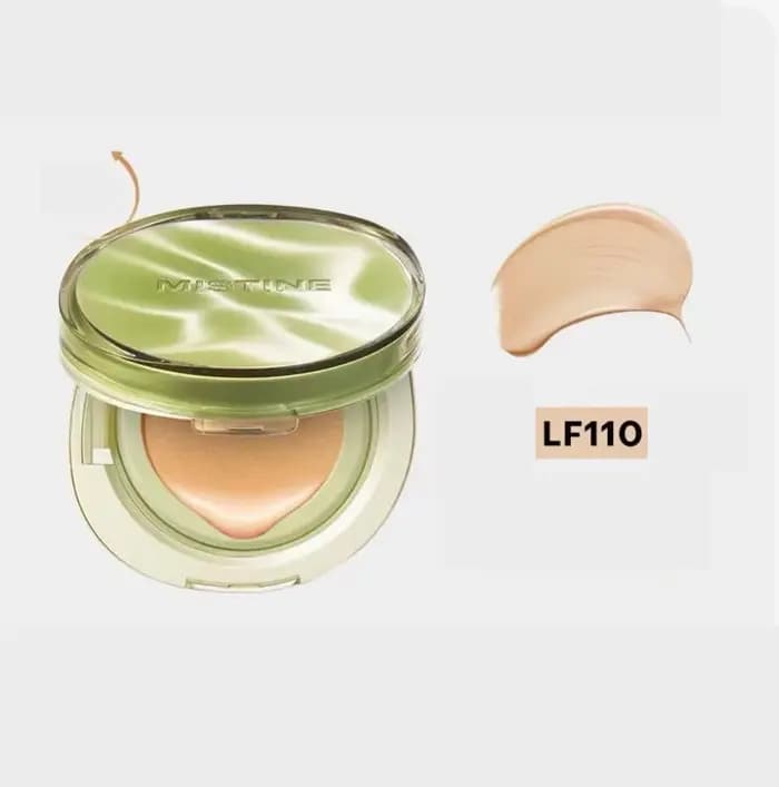 Mistine fond de teint coussin d'air maquillage avec finition rosée naturelle hydrater nourrir crème en poudre pour peau