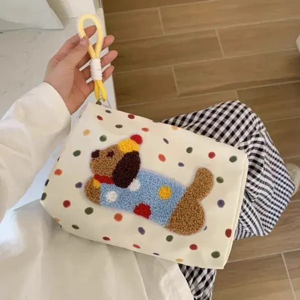Sac de rangement pour maquillage de grande capacité