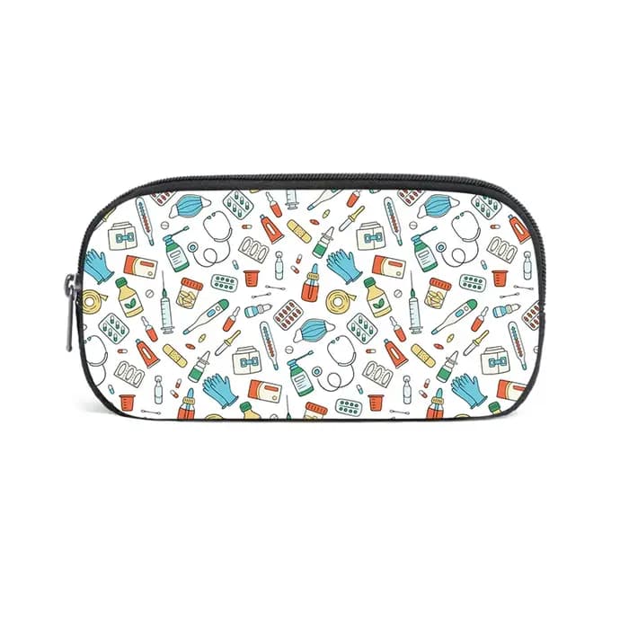 Trousse à Crayons Cosmétique Graphique ECG