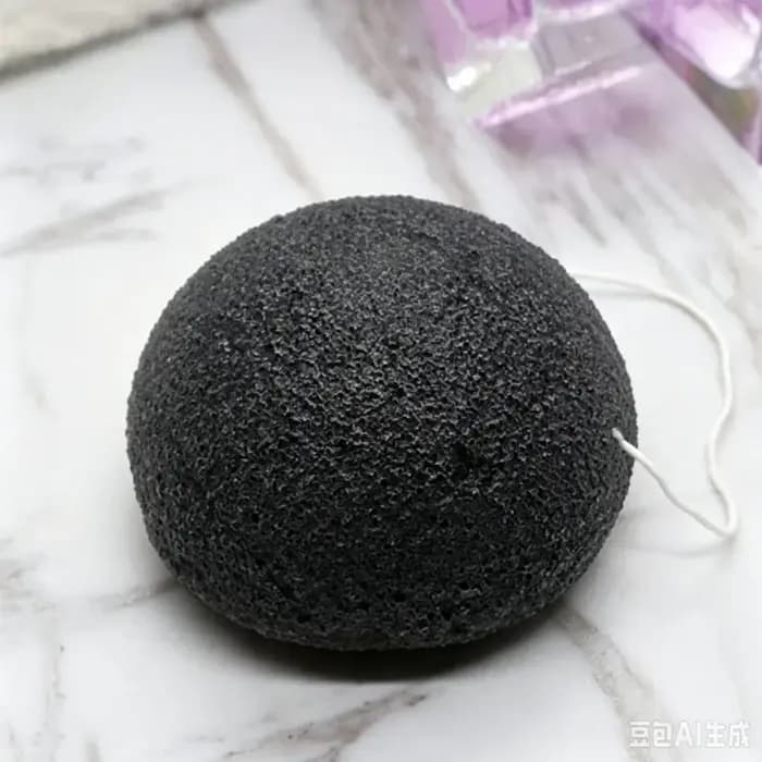 1 éponge Konjac pour le maquillage, exfoliant, nettoyant naturel, éponge Konjac pour le visage, épon