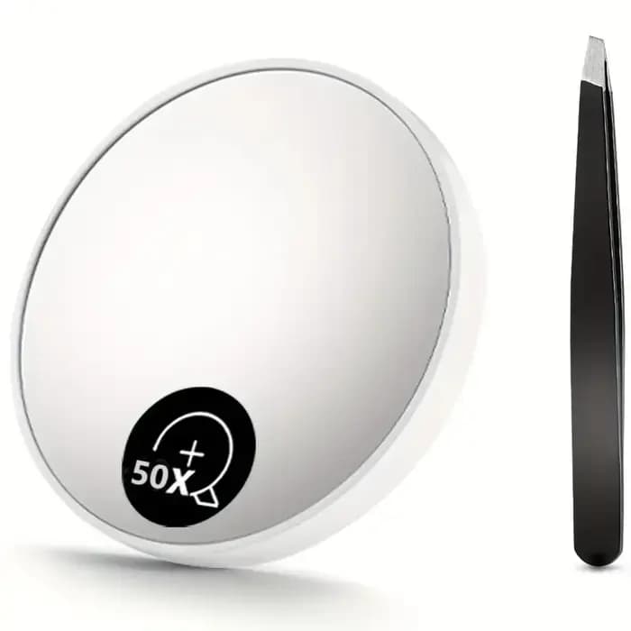 Mini miroir grossissant 50X