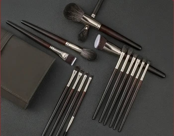 Kit de 15 pinceaux de maquillage haut de gamme