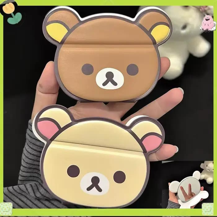 Miroir de maquillage pliable Rilakkuma