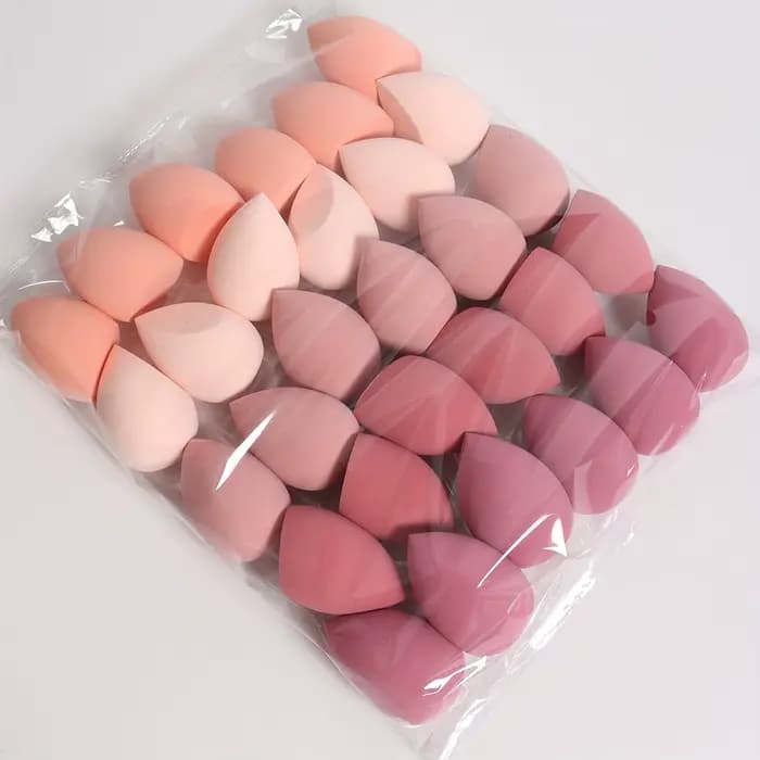 Ensemble d'éponges de maquillage pour application de crème BB liquide, houppette à double usage, sec