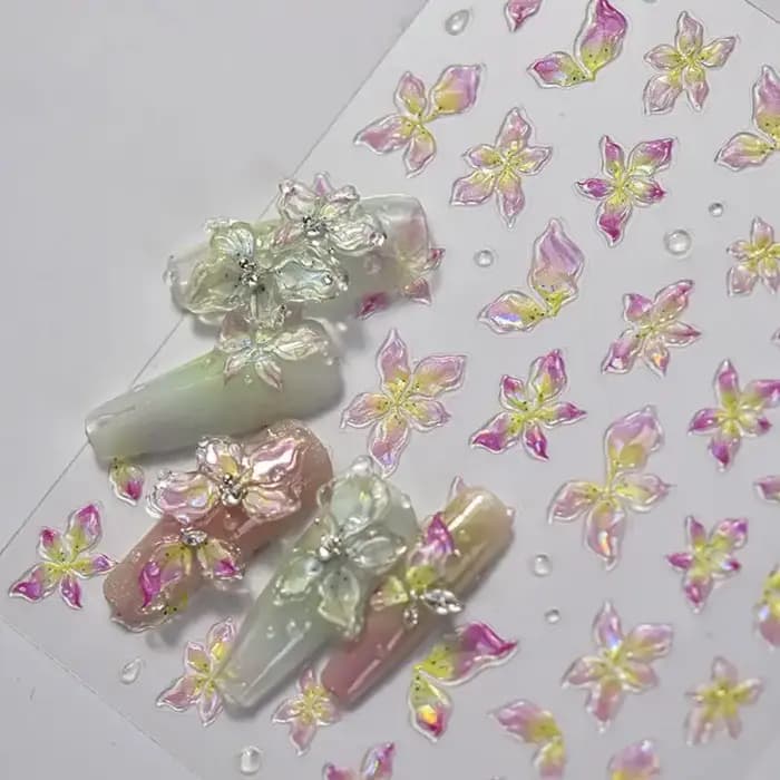 Autocollants 5D pour les ongles