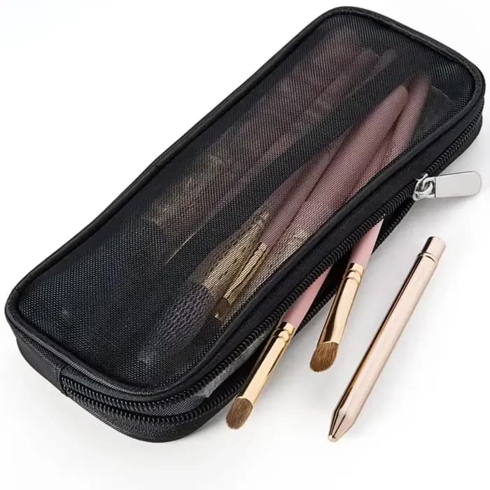 Étui de voyage pour pinceaux de maquillage