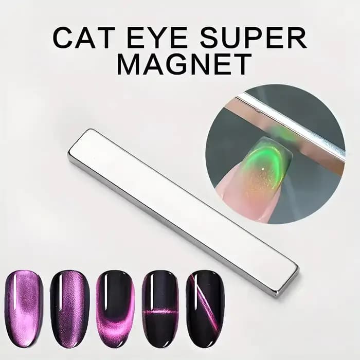 YIKOOLIN Nail Art stylo magnétique 3D oeil de chat peinture ongles Art Design double extrémité aimant baguette Gel verni