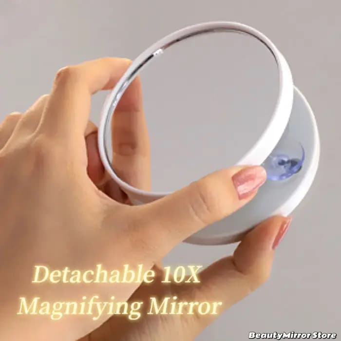 Miroir de maquillage Miroir grossissant 10X