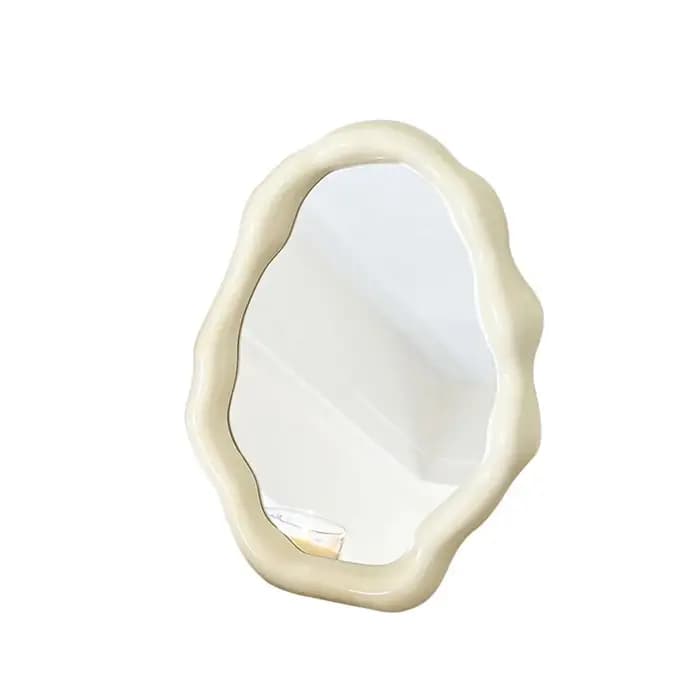 Miroir sur pied irrégulier INS