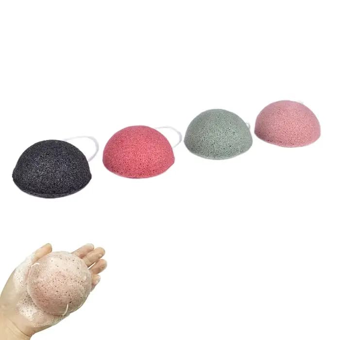 Konjac naturel Konnyaku bouffée exfoliant nettoyer