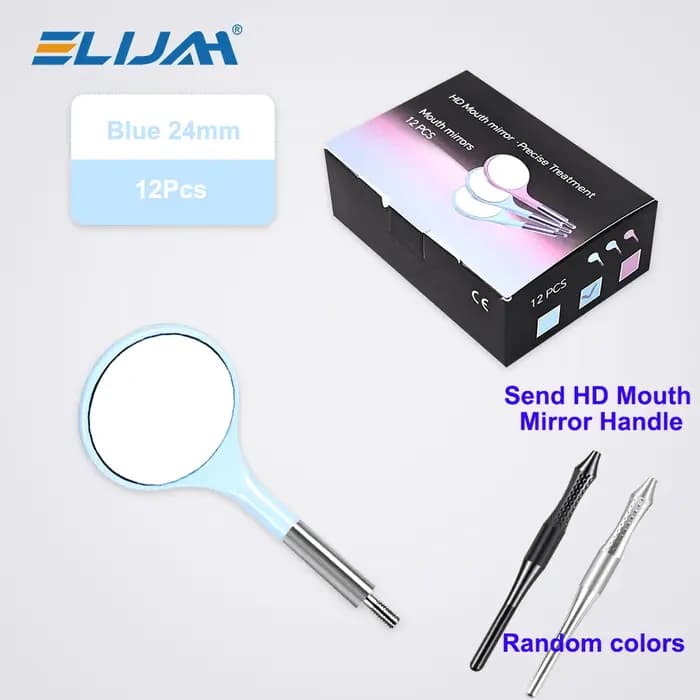 ELIJAH miroir dentaire UHD bouche HD 4 couleurs au choix