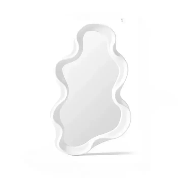 Miroir de maquillage imperméable irrégulier