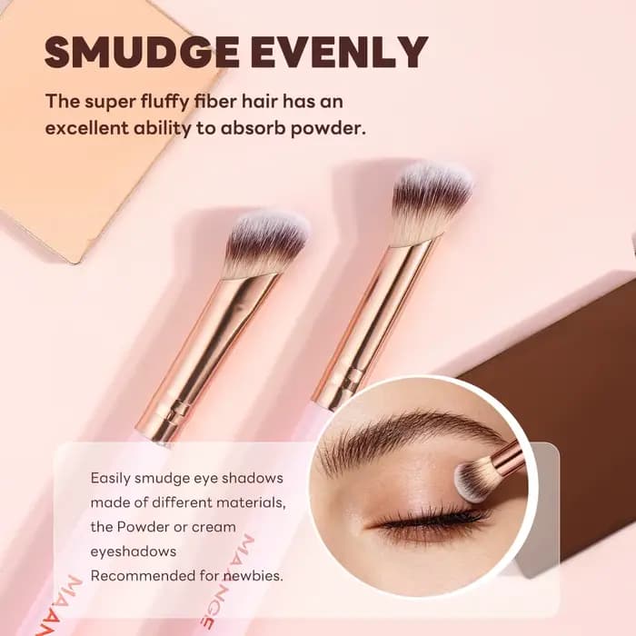 MAANGE – ensemble de pinceaux de maquillage multifonctionnels
