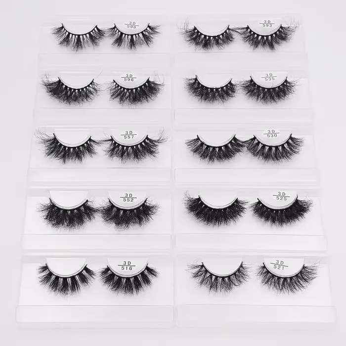RED SIREN – Faux-cils en vison, doux, pelucheux, naturels, salissants, maquillage, vente en gros, 5