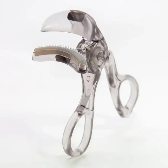 Recourbe-cils double fonction avec peigne – Options de clipser large ou partiellement