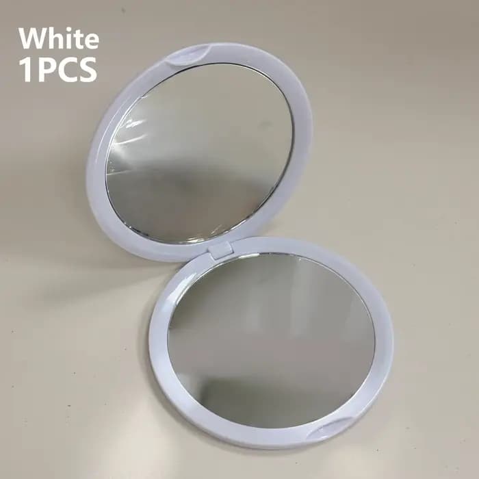 Miroir de maquillage portable 50X, miroir de voyage grossissant double face pliable, miroir de vanit