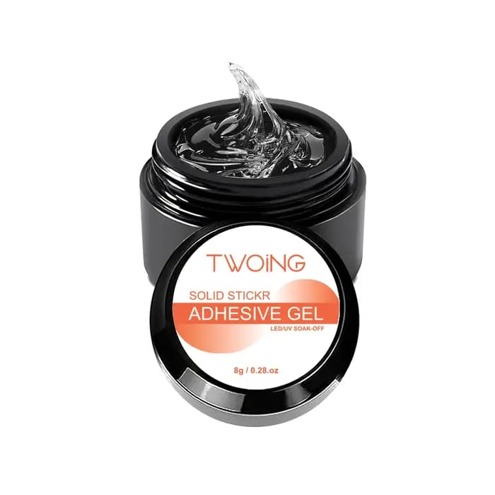 Gel de colle à ongles solide pour ongles à pression
